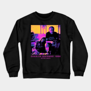 Charles Bukowski 1986 Crewneck Sweatshirt